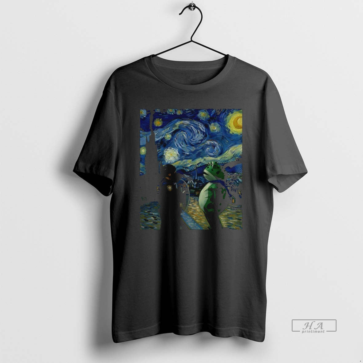 Official Trendy Portland Frog Rage Against The Machine The Starry Night Vintage