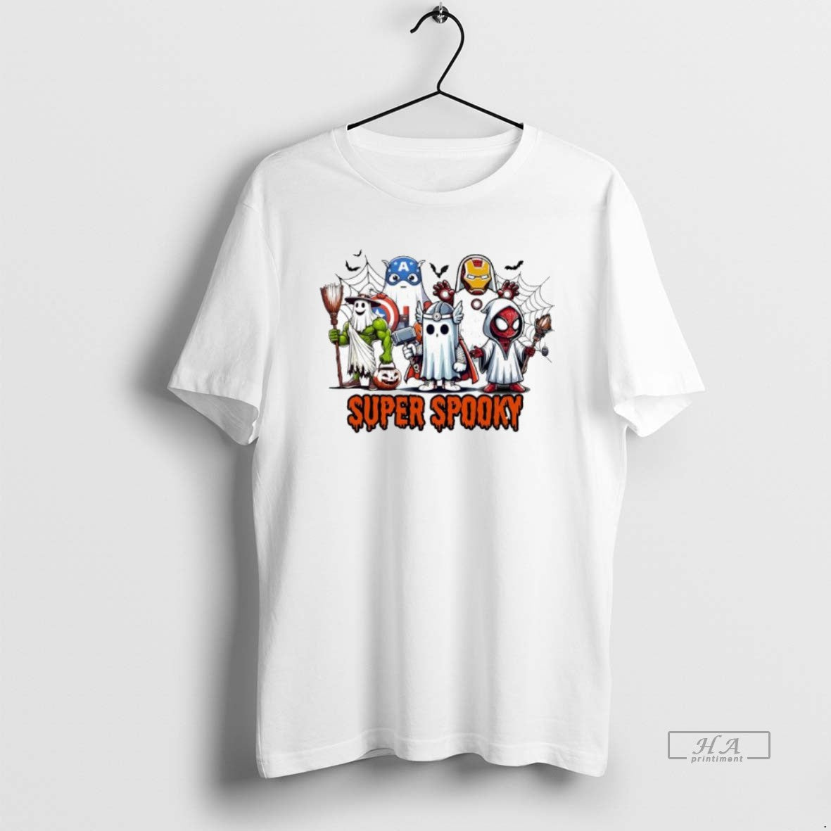 Official Trendy Super Halloween Spooky Season Cartoon Retro T-Shirts, Hoodie, Sweatshirt | AU18TeeNovaLab.com