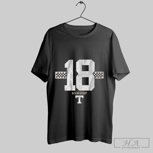 Official Trendy Tennessee Volunteers Football Ncaa Desean Bishop 18 Stripe