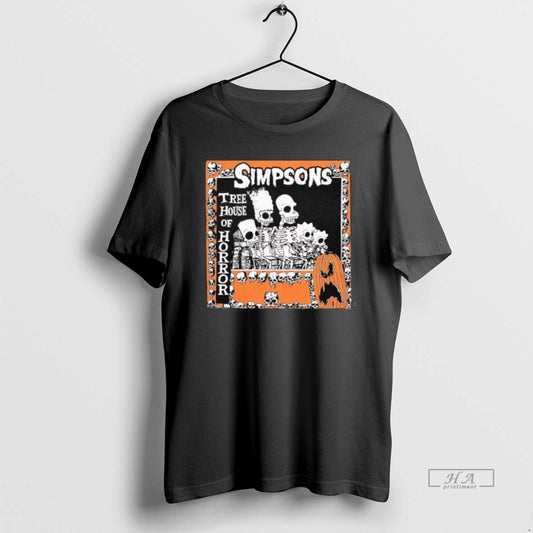 Official Trendy The Simpsons Treehouse Of Horror Skeletons Halloween