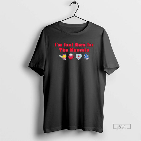 Official Trendy Worcester Red Sox Im Just Here For The Mascots