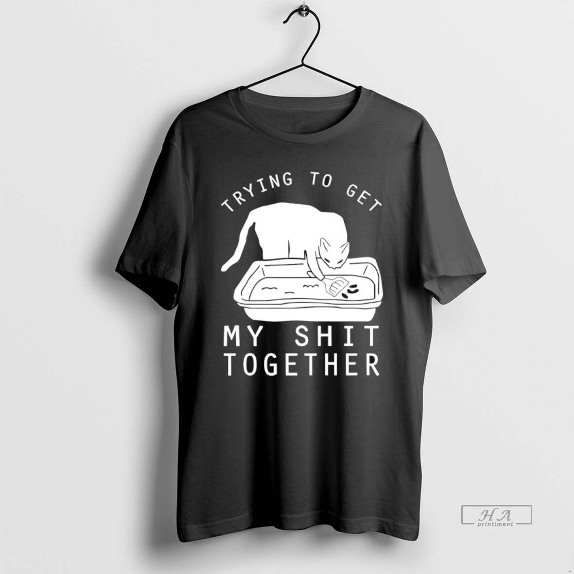 Official Trying To Get My Shit Together T-Shirts, Hoodie, Sweatshirt | AU18TeeNovaLab.com