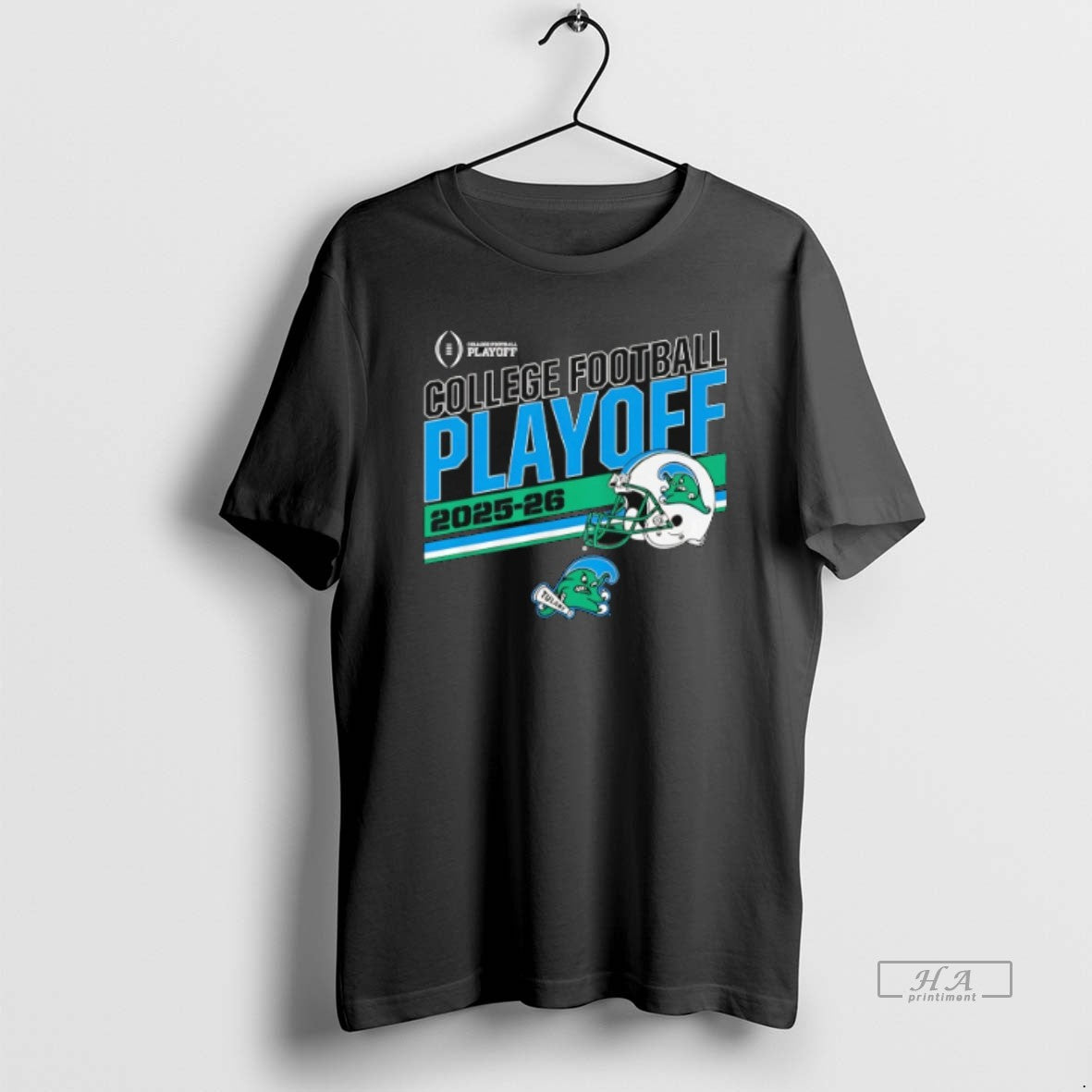Official Tulane Green Wave 2025 2026 College Football Playoff Helmet T-Shirts, Hoodie, Sweatshirt | AU18TeeNovaLab.com