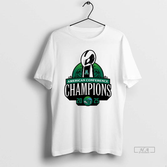 Official Tulane Green Wave 2025 American Conference Champions New Logo T-Shirts, Hoodie, Sweatshirt | AU18TeeNovaLab.com