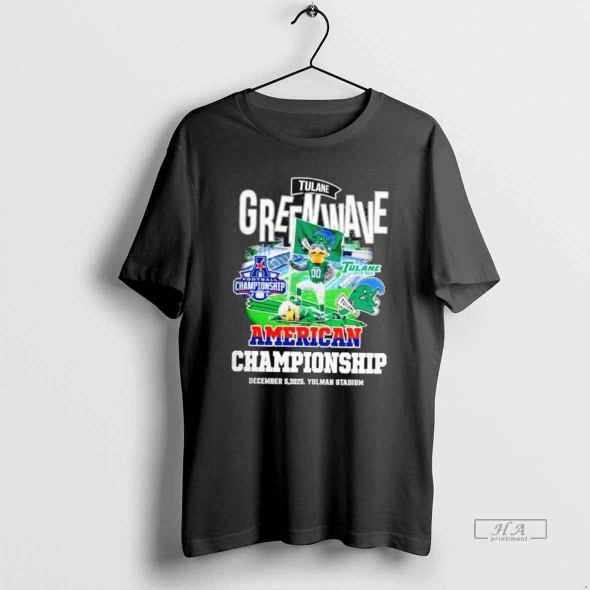 Official Tulane Green Wave American Championship 2025 Victory T-Shirts, Hoodie, Sweatshirt | AU18TeeNovaLab.com
