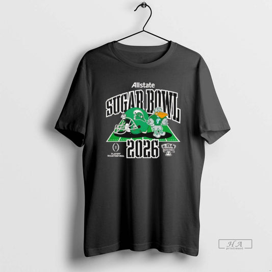 Official Tulane Green Wave Football 2026 Cfp Sugar Bowl T-Shirts, Hoodie, Sweatshirt | AU18TeeNovaLab.com