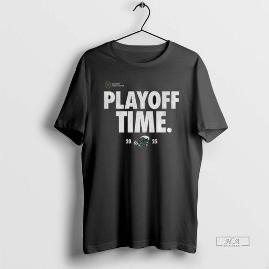 Official Tulane Green Wave Football Playoff Time College Football Playoff 2025 Logo T-Shirts, Hoodie, Sweatshirt