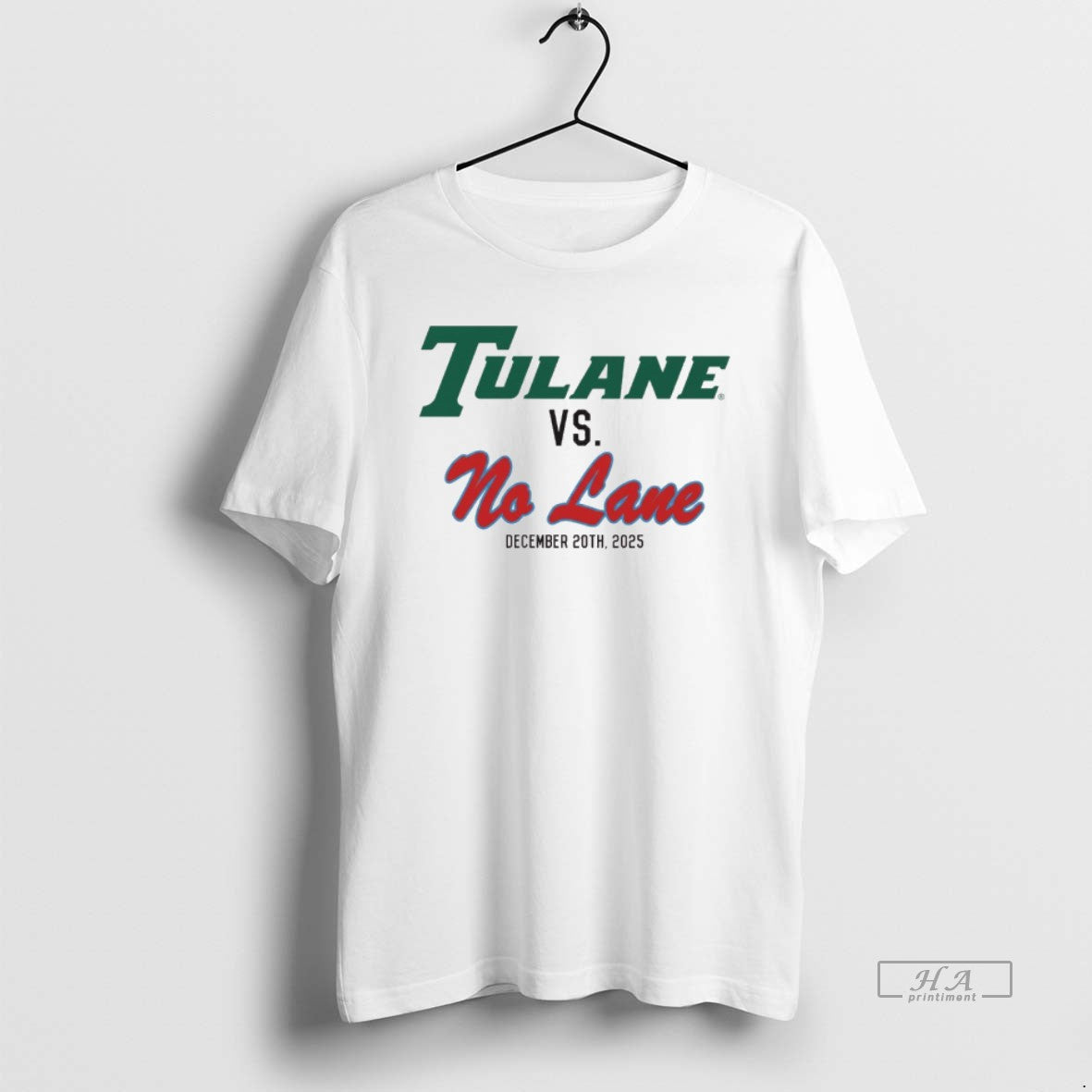 Official Tulane Green Wave Vs No Lane December 20th 2025 T-Shirts, Hoodie, Sweatshirt | AU18TeeNovaLab.com