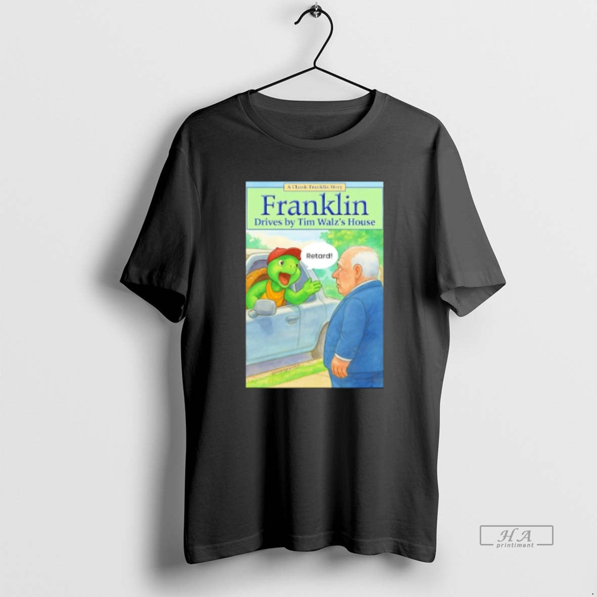 Official Turtle Franklin Drives By Tim Walzs House Pete Hegseth Meme T-Shirts, Hoodie, Sweatshirt | AU18TeeNovaLab.com