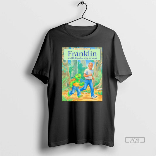 Official Turtle Franklin And Rfk Go For A Jog In Jeans Pete Hegseth Meme T-Shirts, Hoodie, Sweatshirt | AU18TeeNovaLab.com