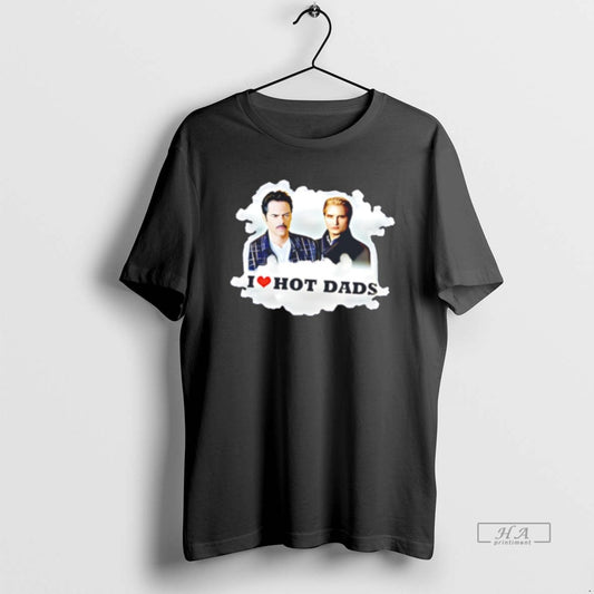 Official Twilight I Love Hot Dads Charlie Swan And Carlisle Cullen Tee Hoodie, Sweatshirt | AU18TeeNovaLab.com