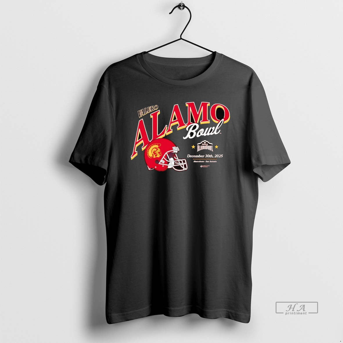 Official Usc Trojans 2025 Valero Alamo Bowl Helmet