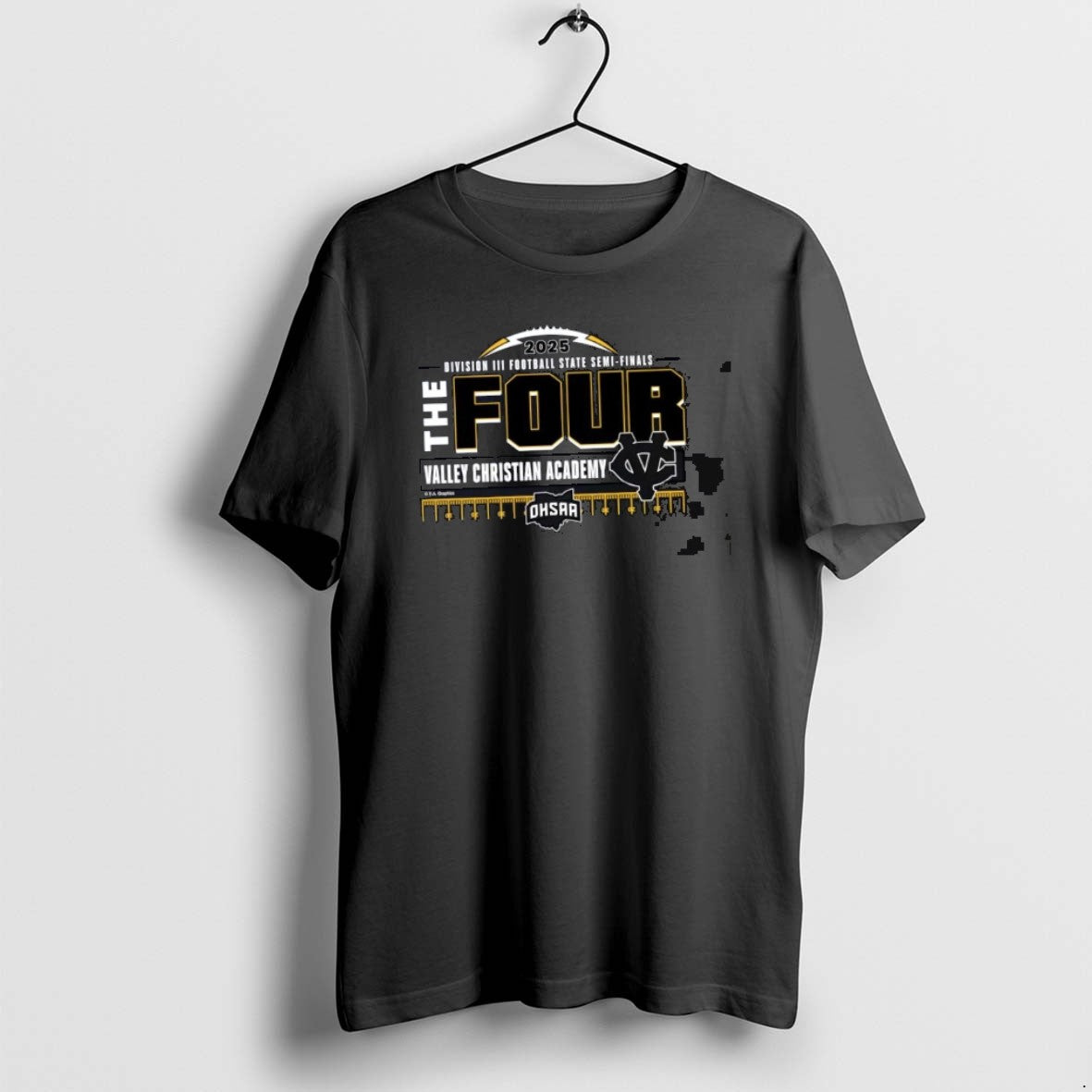 Valley Christian Academy The Four 2025 Division 3 Football State Semifinals Classictshirt T