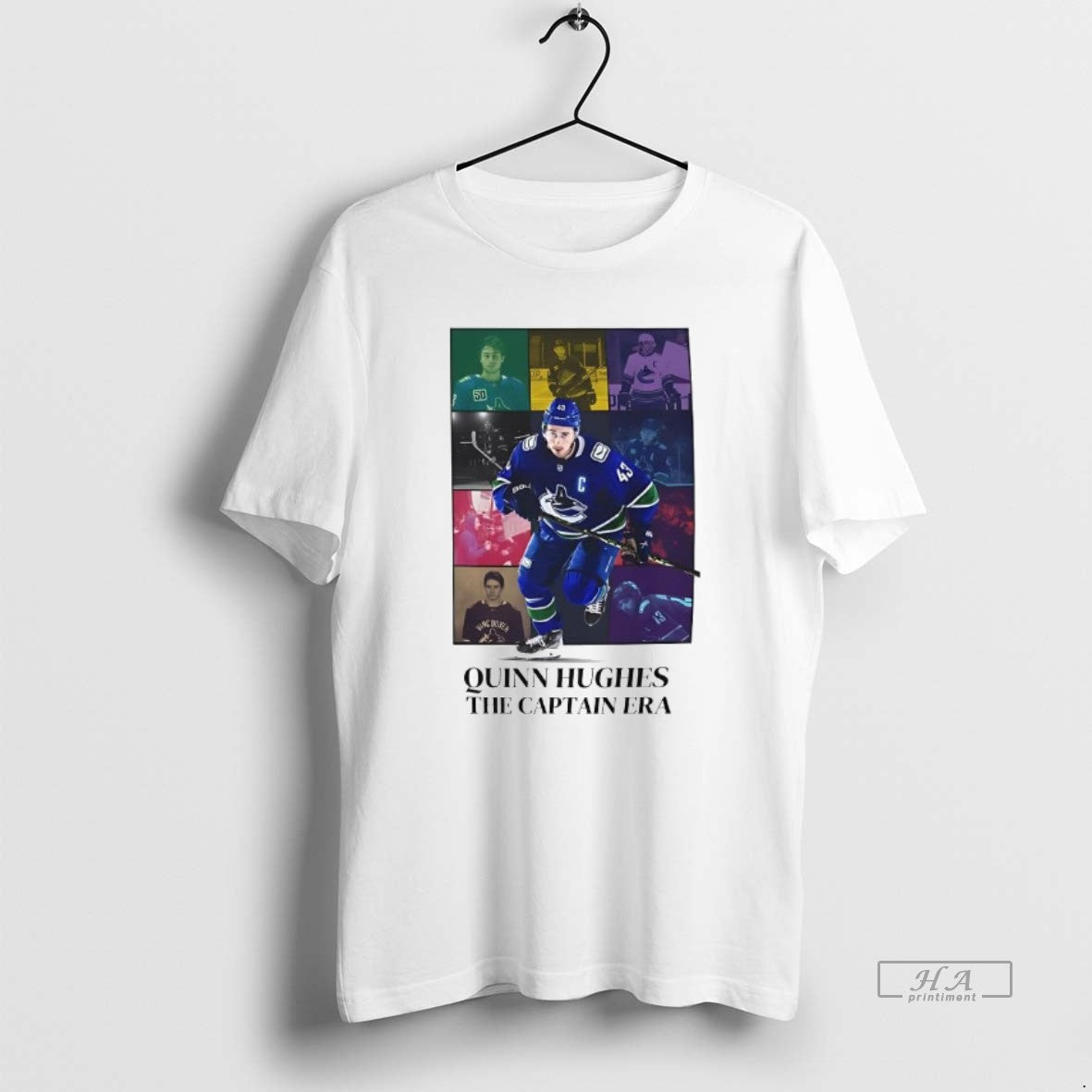 Official Vancouver Canucks Quinn Hughes The Captain Era