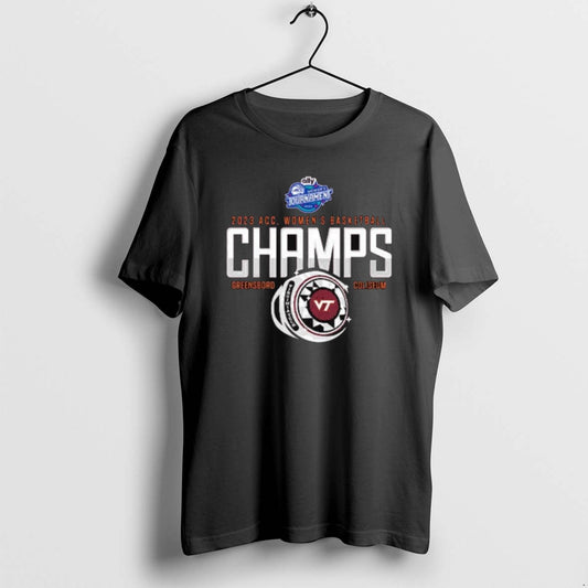 Official Virginia Tech Hokies 2023 Acc Womens Basketball Champions Long Sleve T-Shirts, Hoodie, Sweatshirt