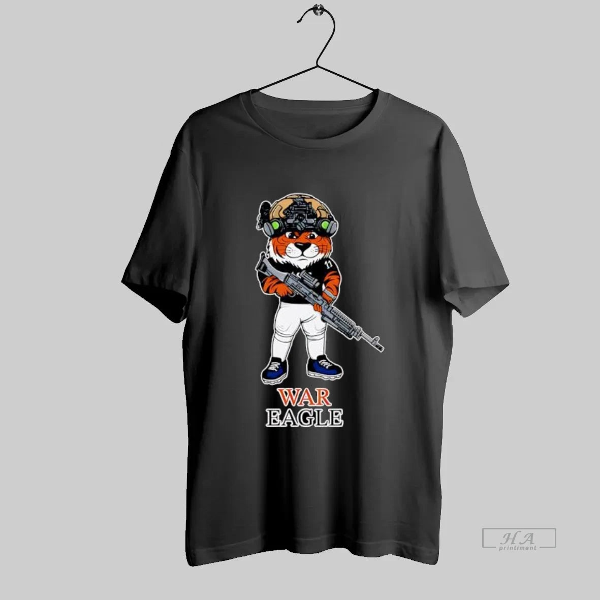 Official War Eagle Auburn Tiger Military Rifle Night Vision