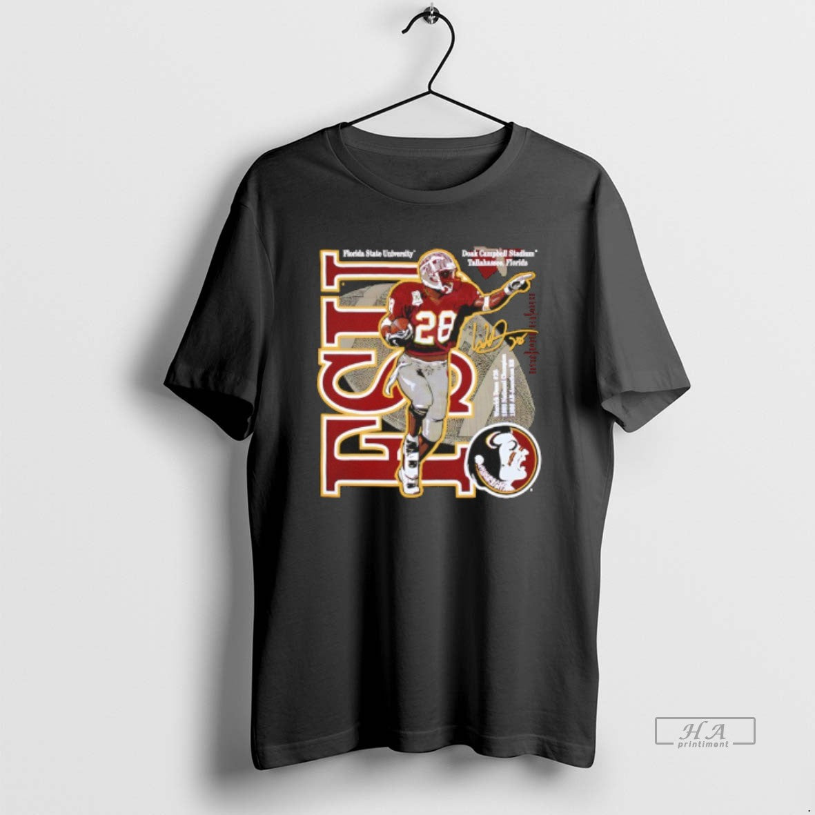 Official Warrick Dunn Fsu Seminoles No 28 Signature Graphic T-Shirts, Hoodie, Sweatshirt | AU18TeeNovaLab.com