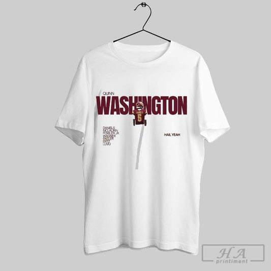 Official Washington Commanders Daniels Quinn Hail Yeah
