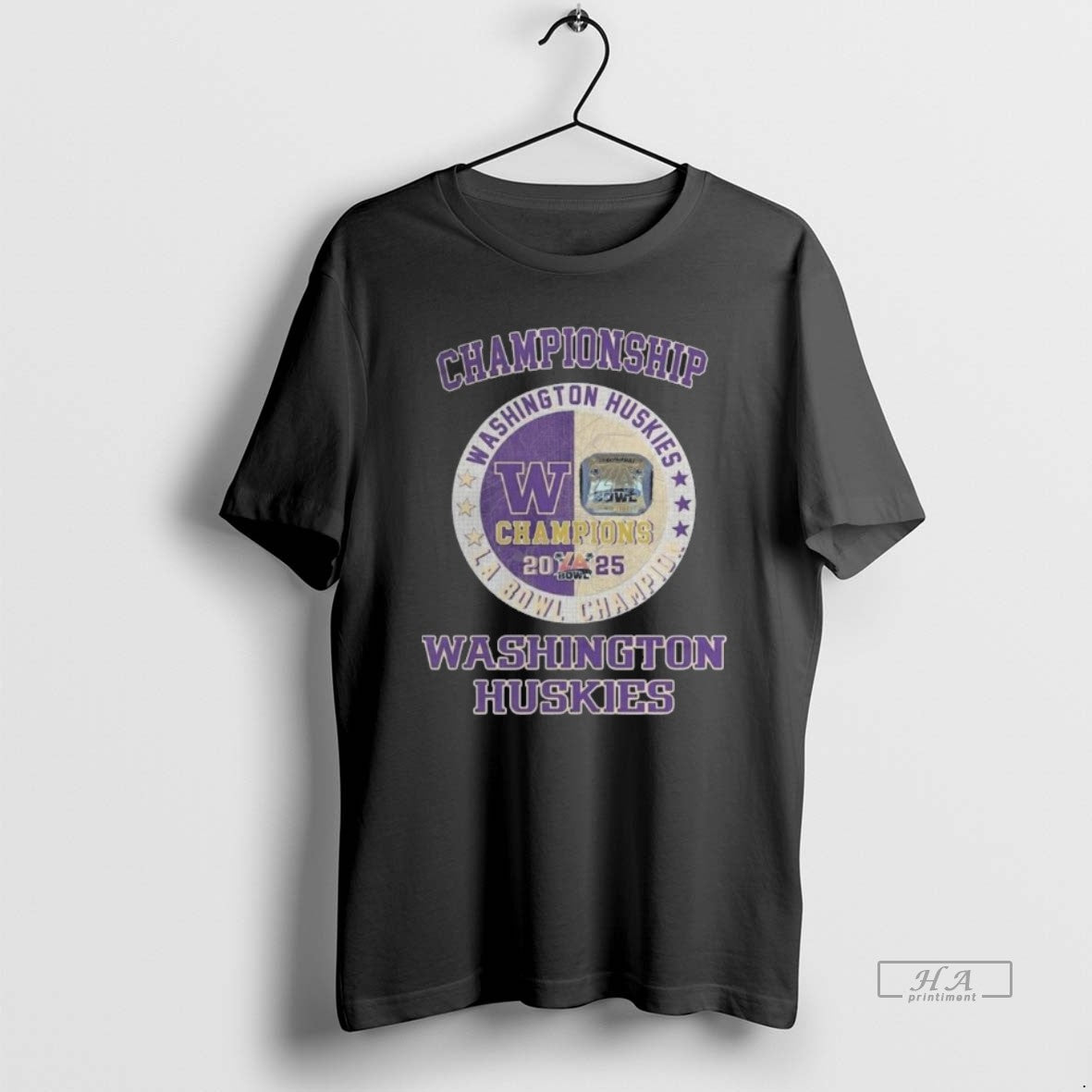 Official Washington Huskies La Bowl Championship 2025 Champions T-Shirts, Hoodie, Sweatshirt | AU18TeeNovaLab.com