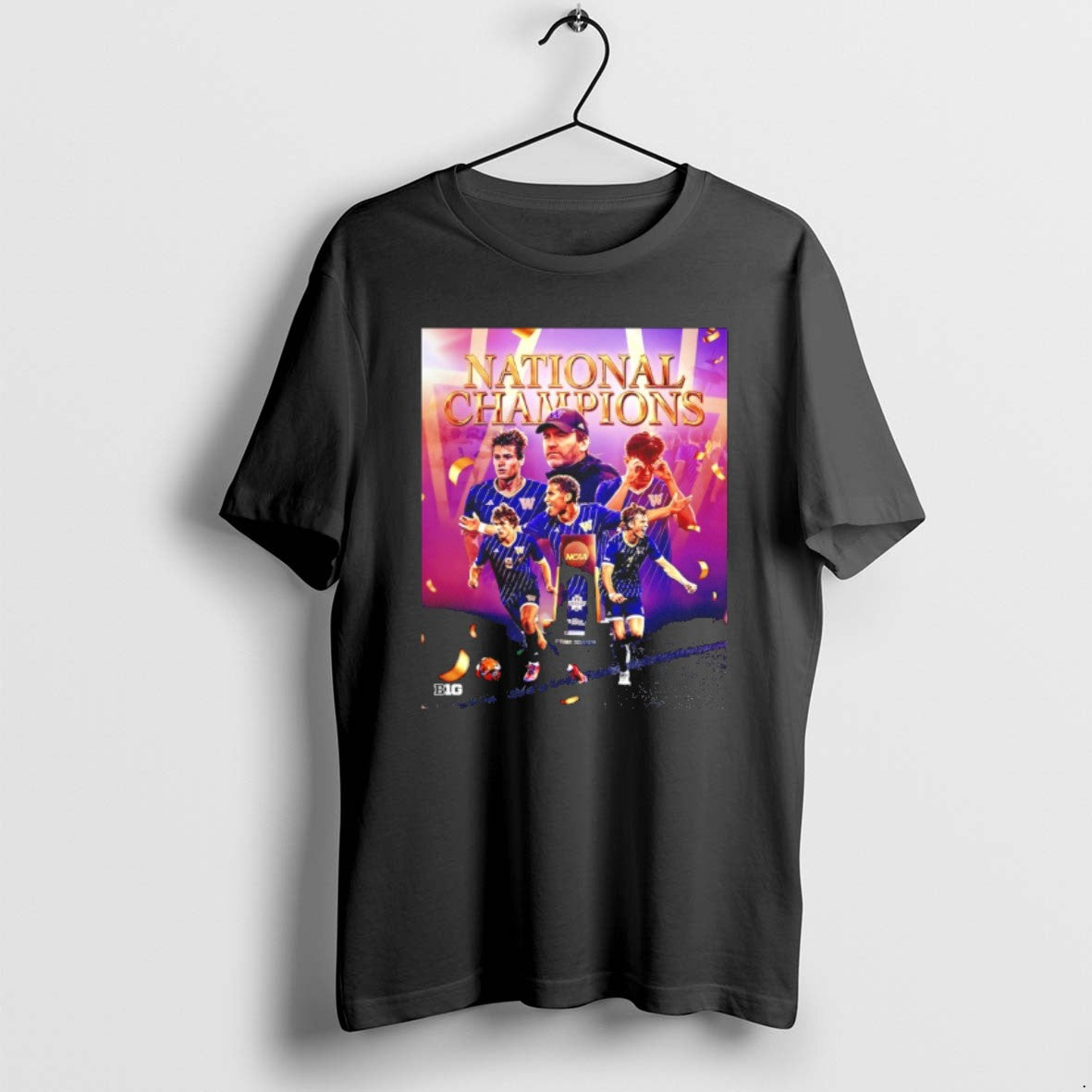 Official Washington Huskies Mens Soccer National Champions 2025 T-Shirts, Hoodie, Sweatshirt | AU18TeeNovaLab.com