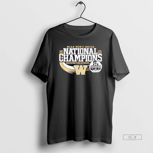 Official Washington Huskies National Champs 2025 Mens Soccer T-Shirts, Hoodie, Sweatshirt | AU18TeeNovaLab.com