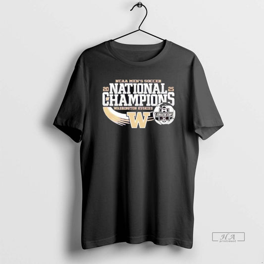 Official Washington Huskies National Champs 2025 Ncaa Mens Soccer T-Shirts, Hoodie, Sweatshirt | AU18TeeNovaLab.com