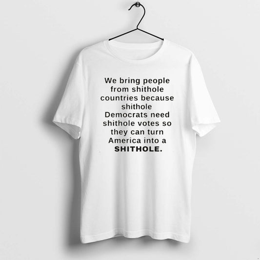 Official We Bring People From Shithole Countries Because Shithole Christmas T-Shirts, Hoodie, Sweatshirt | AU18TeeNovaLab.com