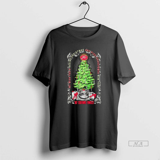 Official We Wish You A Racing Christmas And High Horsepower New Year 187 Customs Family T-Shirts, Hoodie, Sweatshirt