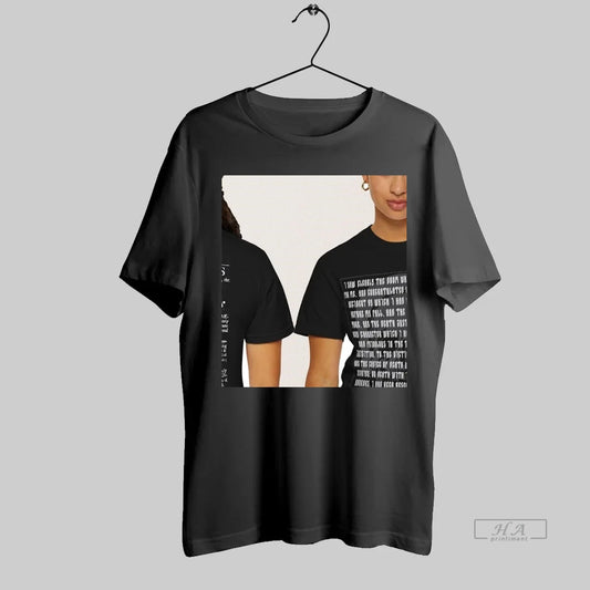 Official Wednesday Season 2 Edgar Allan Poe Skull Two Sided Mockup Two Side