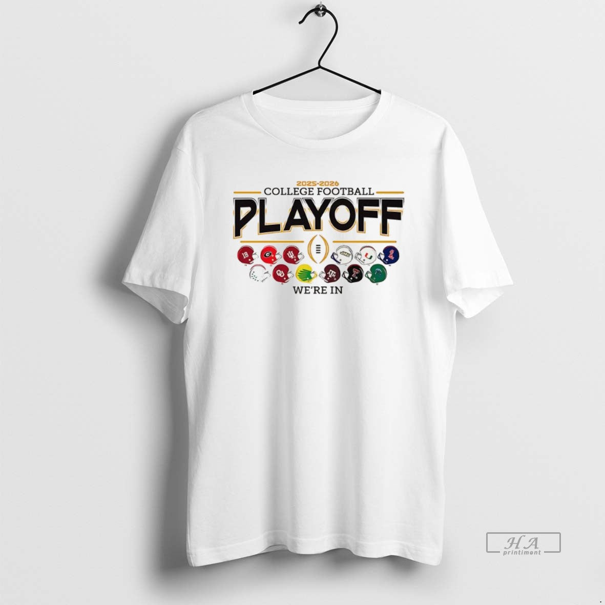 Official Were In 12 Team Football Helmet Cfp Logo T-Shirts, Hoodie, Sweatshirt | AU18TeeNovaLab.com
