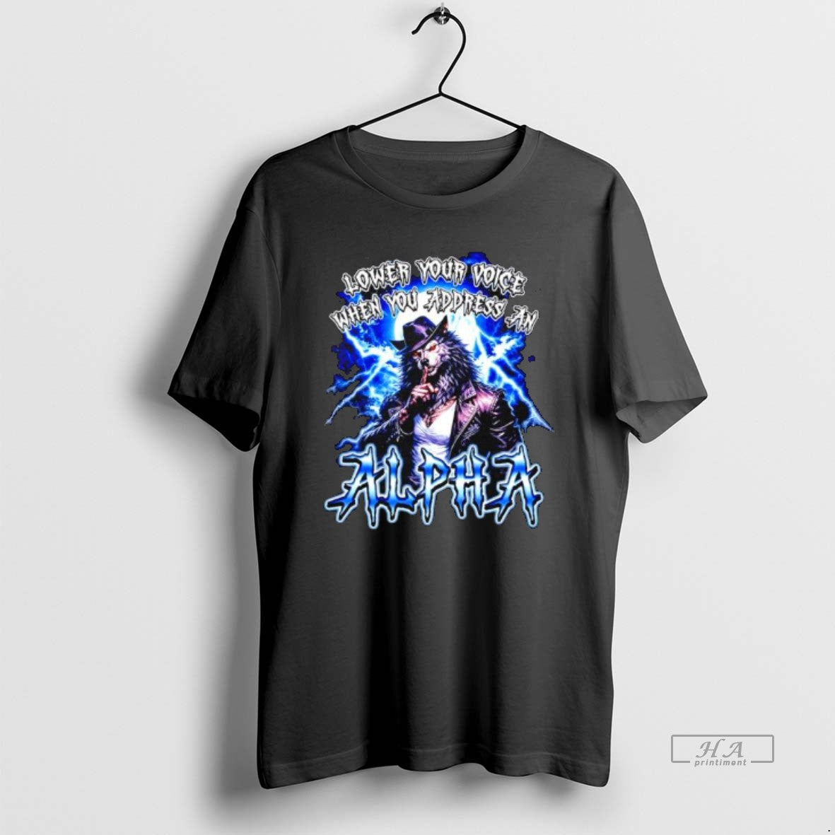 Official Werewolf Lower Your Voice When You Address An Alpha T-Shirts, Hoodie, Sweatshirt | AU18TeeNovaLab.com
