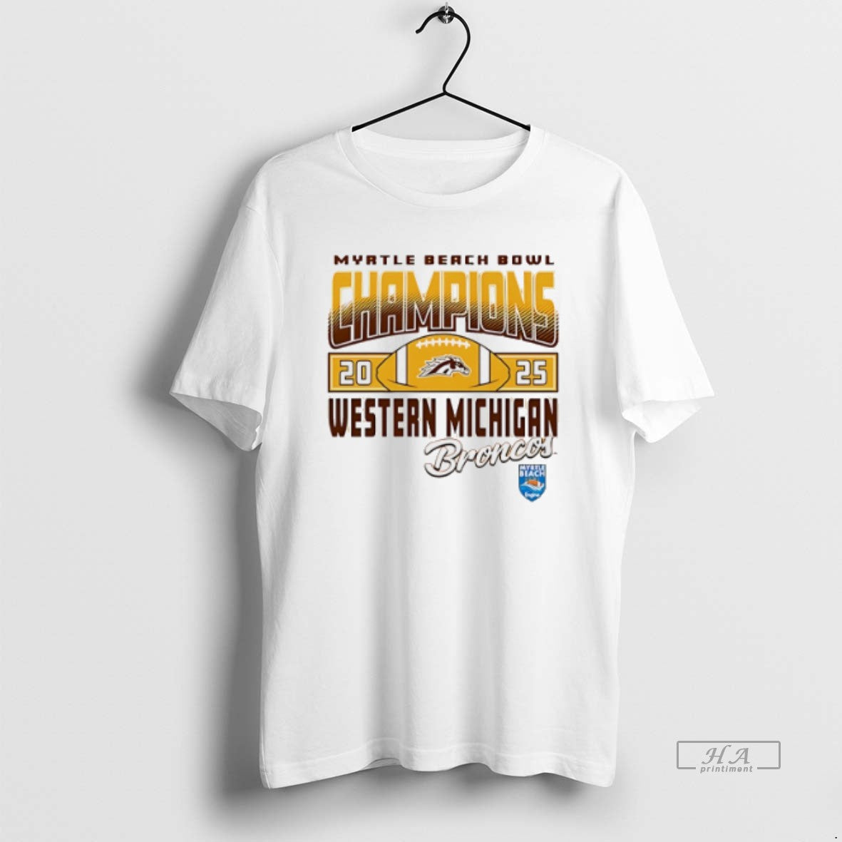 Official Western Michigan Broncos 2025 Myrtle Beach Bowl Champions Logo T-Shirts, Hoodie, Sweatshirt | AU18TeeNovaLab.com