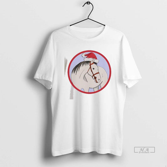 Official White Horse Merry Christmas T-Shirts, Hoodie, Sweatshirt | AU18TeeNovaLab.com