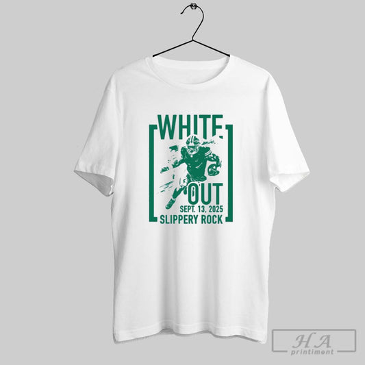 Official White Out September 13 2025 Slippery Rock Football