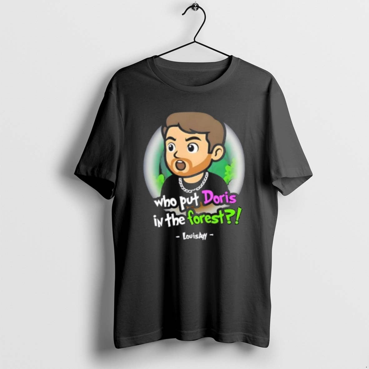Official Who Put Doris In The Forest Cartoon T-Shirts, Hoodie, Sweatshirt | AU18TeeNovaLab.com