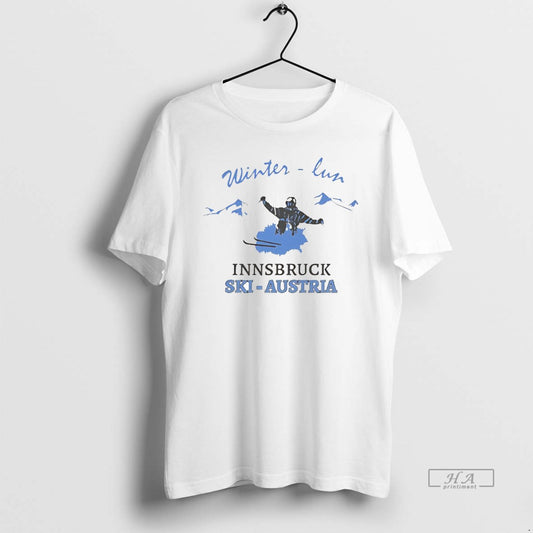 Official Winter Fun Innsbruck Ski Austria T-Shirts, Hoodie, Sweatshirt | AU18TeeNovaLab.com