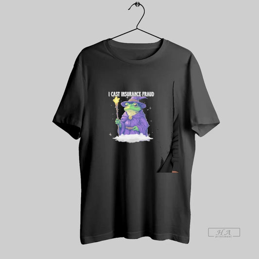 Official Wizard Frog I Cast Insurance Fraud