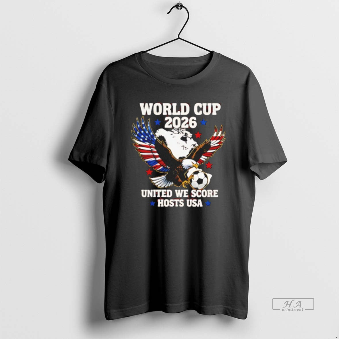 Official World Cup 2026 Usa Eagle Soccer United We Score T-Shirts, Hoodie, Sweatshirt | AU18TeeNovaLab.com