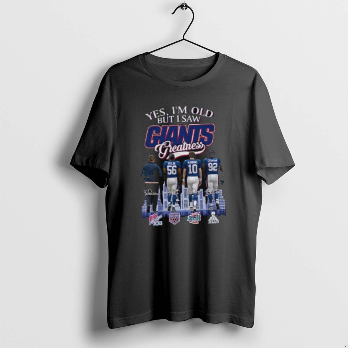 Official Yes Im Old But I Saw Giants Greatness Vintage New York Football T-Shirts, Hoodie, Sweatshirt | AU18TeeNovaLab.com