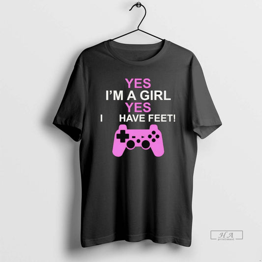 Official Yes Im A Girl Yes I Have Feet