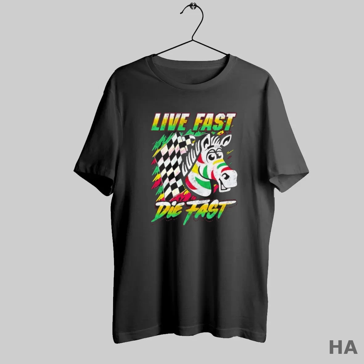 Official Zebra Live Fast Die Fas