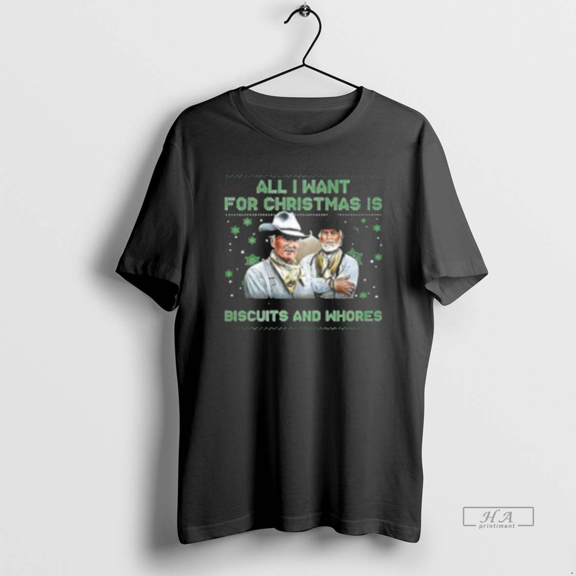 Official All I Want For Christmas Is Biscuits And Whores Classic Womens T-Shirts, Hoodie, Sweatshirt | AU18TeeNovaLab.com