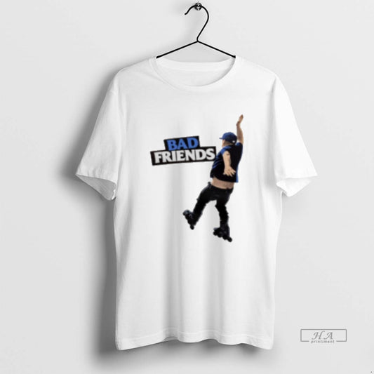Official Bad Friends Bobby Falling Classic Womens T-Shirts, Hoodie, Sweatshirt | AU18TeeNovaLab.com