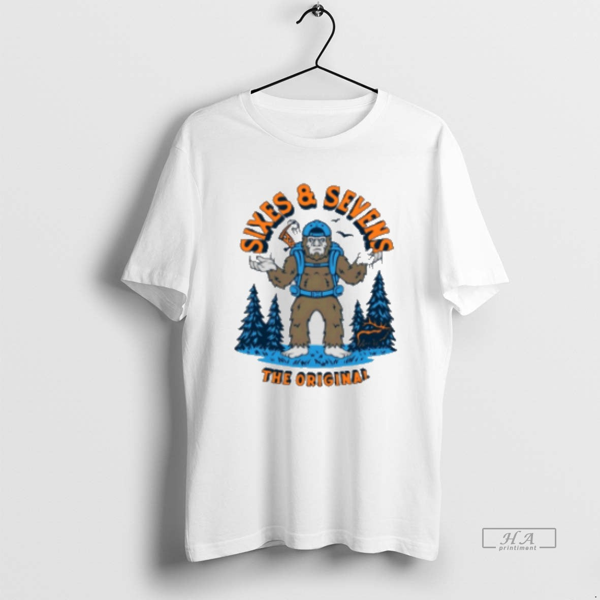 Official Bigfoot Sixes And Sevens The Classic Womens T-Shirts, Hoodie, Sweatshirt | AU18TeeNovaLab.com