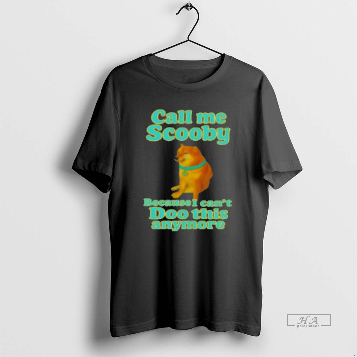 Official Call Me Scooby Because I Can39t Doo This Anymore Cheems Dog Classic Womens T-Shirts, Hoodie, Sweatshirt