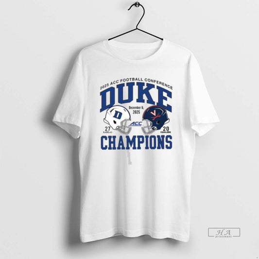 Official Duke 2025 Acc Football Champs Score T-Shirts, Hoodie, Sweatshirt | AU18TeeNovaLab.com