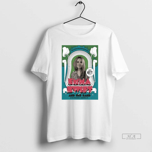 Official Emma Swift Dec 6 2025 The Basement In Nashville Tn T-Shirts, Hoodie, Sweatshirt | AU18TeeNovaLab.com