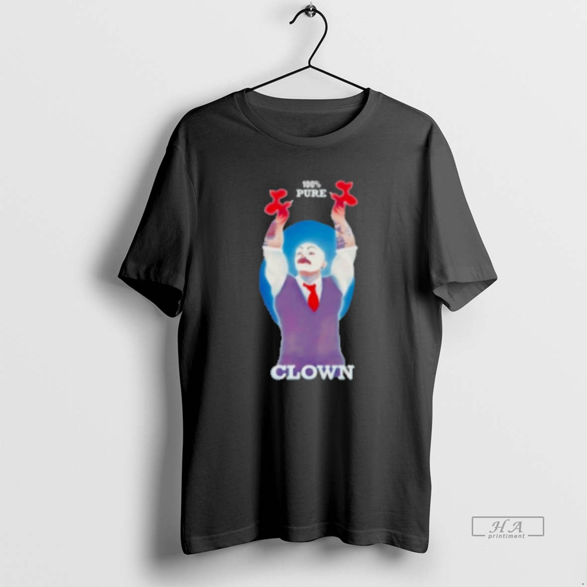 Official Hungry Clown 100 Percent Pure Classic Womens T-Shirts, Hoodie, Sweatshirt | AU18TeeNovaLab.com
