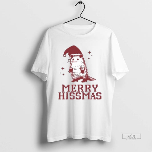Official Merry Hissmas 2025 Holiday T-Shirts, Hoodie, Sweatshirt | AU18TeeNovaLab.com