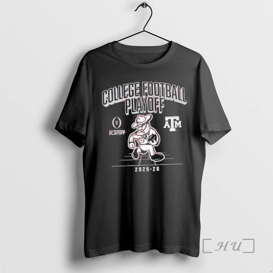 Officials 2025 Cfb College Football Playoff Mascot Texas Am Football T-Shirts, Hoodie, Sweatshirt | AU18TeeNovaLab.com